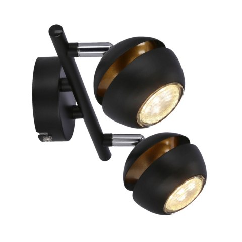 Boni listwa 2x3w gu10 led czarny