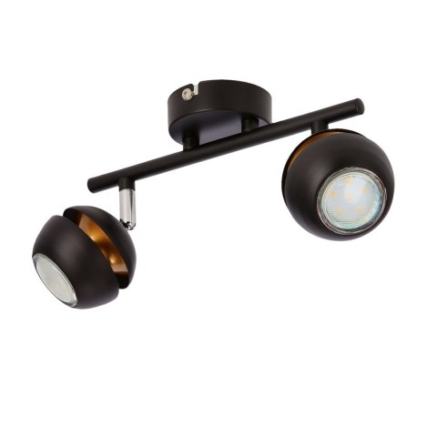 Boni listwa 2x3w gu10 led czarny