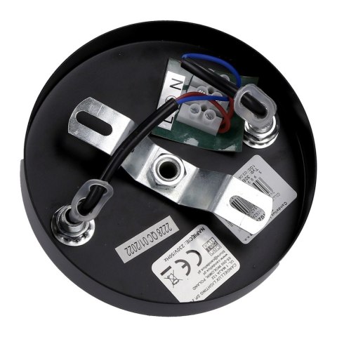 Gillo lampa wisząca czarny 2X40W E27 abażur czarny 32-10254