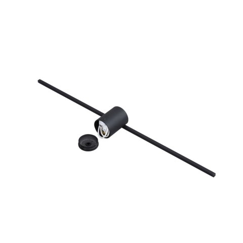 Kinkiet Modern Slim 60 cm czarny LED 3000K Light Prestige