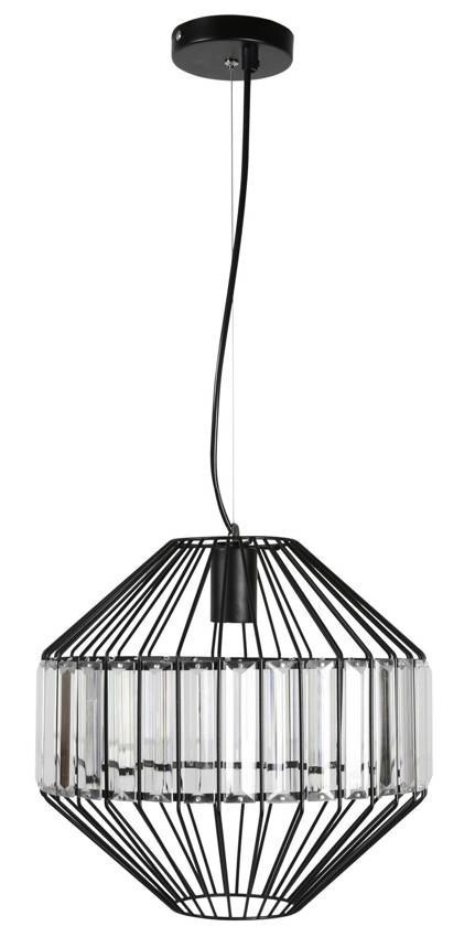 Lampa sufitowa wisząca candellux alvaro 31-55170 e27 czarny