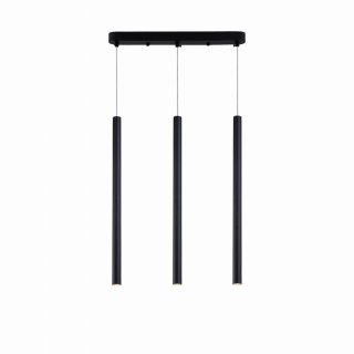Lampa wisząca Lungo 3 linia czarna 3xG9 Light Prestige