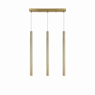 Lampa wisząca Lungo 3 linia złota 3xG9 Light Prestige