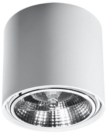 Sollux Lighting Plafon TIUBE biały
