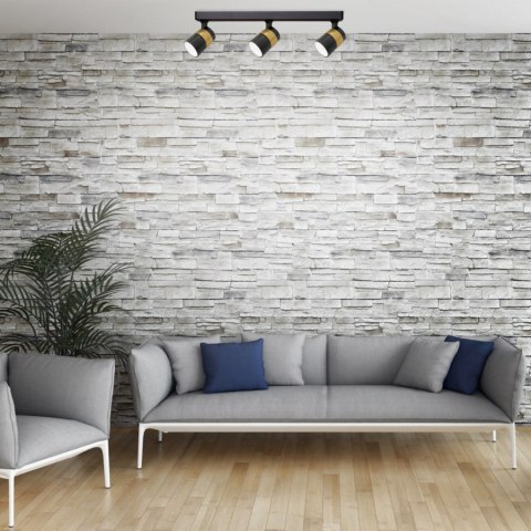 Spot Anillo 3 czarny 3xGU10 Light Prestige