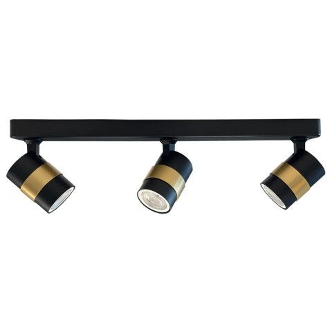 Spot Anillo 3 czarny 3xGU10 Light Prestige