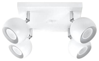 Sollux Lighting Plafon OCULARE 4 biały