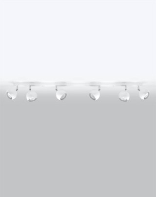 Plafon OCULARE 6L biały