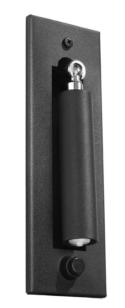 Sollux Lampa Kinkiet ENIF czarny