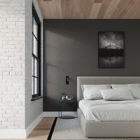 Sollux Lampa Kinkiet ENIF czarny