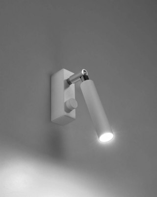Sollux Lampa Kinkiet EYETECH 1 biały