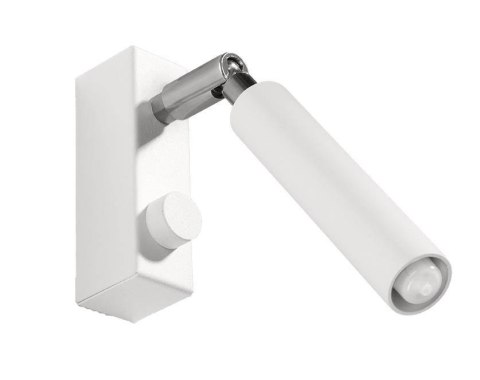 Sollux Lampa Kinkiet EYETECH 1 biały