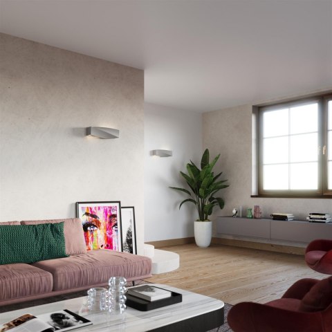 Sollux Lampa Kinkiet SIGMA szary