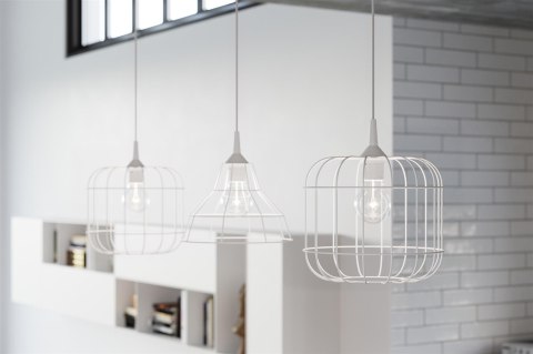 Sollux Lampa wisząca ANATA biała