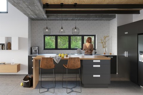 Sollux Lampa wisząca ANATA czarna