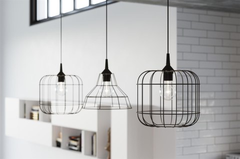 Sollux Lampa wisząca ANATA czarna