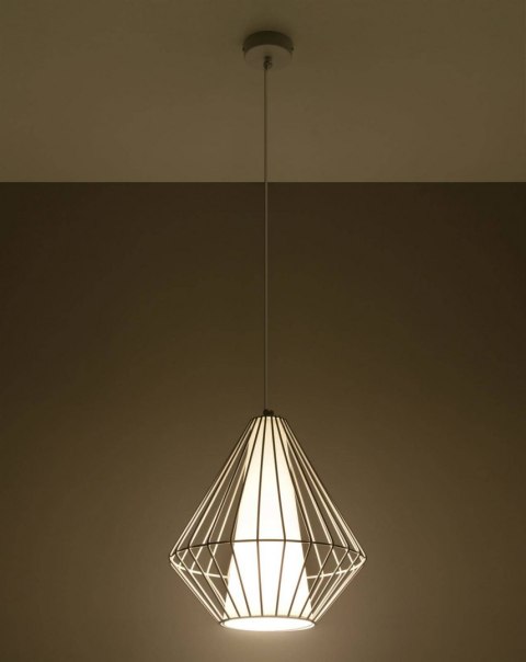 Sollux Lampa wisząca DEMI biała