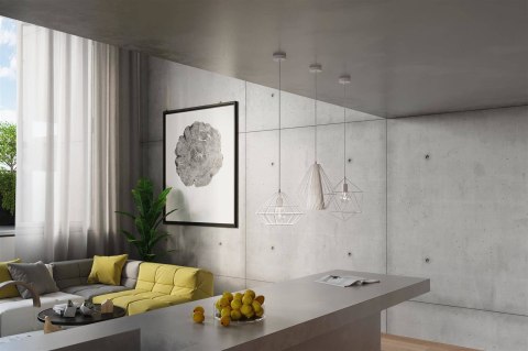 Sollux Lampa wisząca DEMI biała