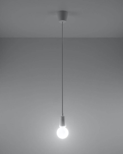 Sollux Lampa wisząca DIEGO 1 biała