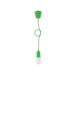 Sollux Lighting Lampa wisząca DIEGO 1 zielony