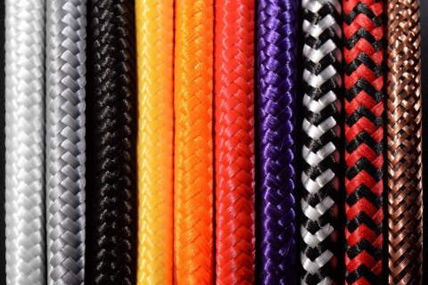 LAMPA SUFITOWA EDISON LOFT ZWIS czarno-czerwona