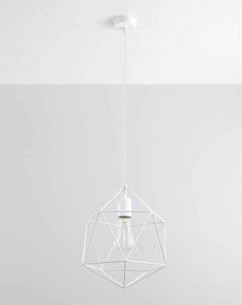 Sollux Lampa wisząca GASPARE biała