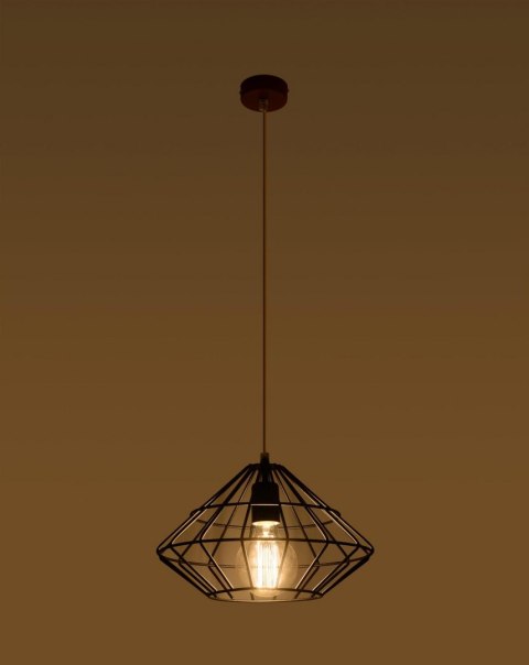 Sollux Lampa wisząca UMBERTO czarna