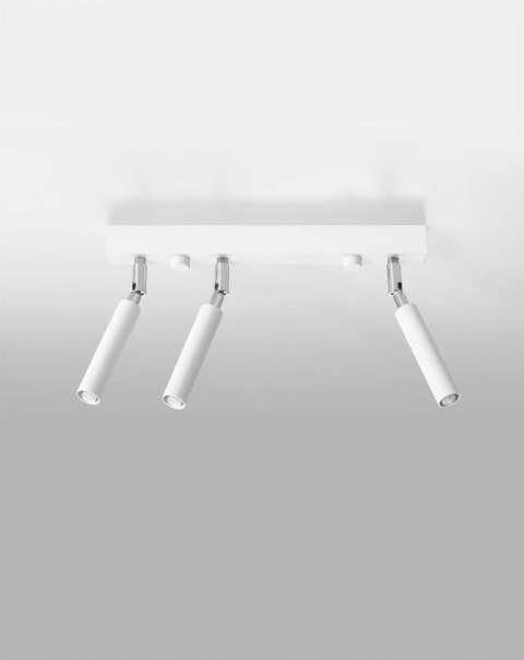 Sollux Lampa Plafon EYETECH 3 biały