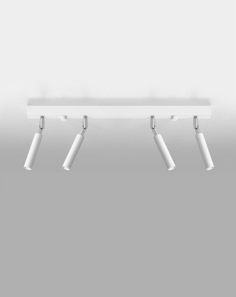 Sollux Lampa Plafon EYETECH 4 biały