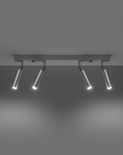 Sollux Lampa Plafon EYETECH 4 biały