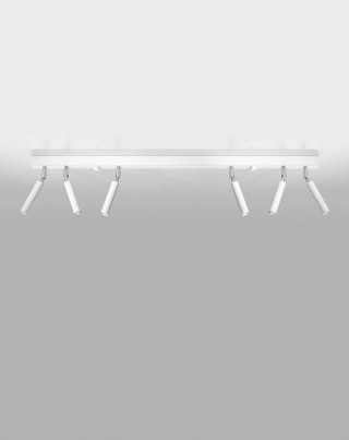 Sollux Lampa Plafon EYETECH 6 biały