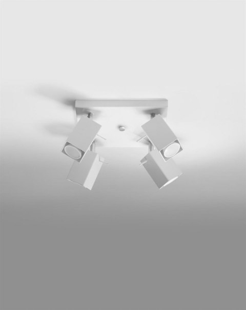 Sollux Lampa Plafon MERIDA 4 biały