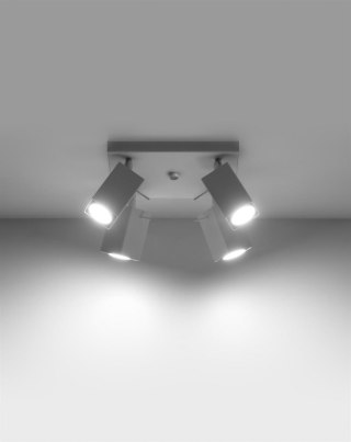 Sollux Lighting Plafon MERIDA 4 biały