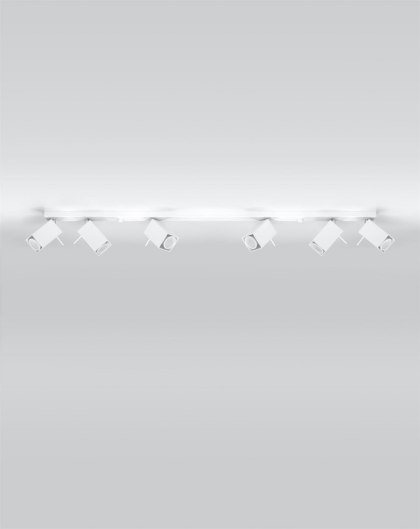 Sollux Lighting Plafon MERIDA 6L biały