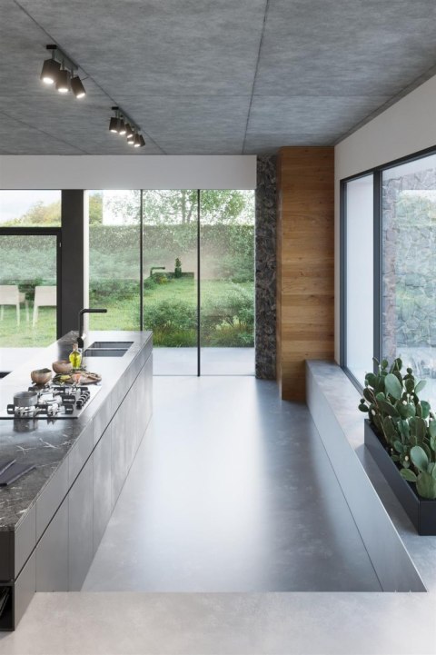 Sollux Lampa Plafon MERIDA 6L czarny