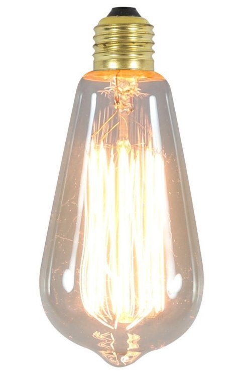 Żarówka dekoracyjna bezbarwna Edison E27 60W 3030948 Candellux