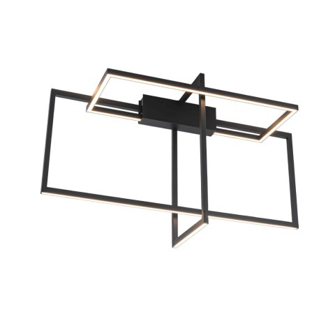 Lampa sufitowa Frame 3D 4000K 1xLED czarna LP-980/3D4 BK