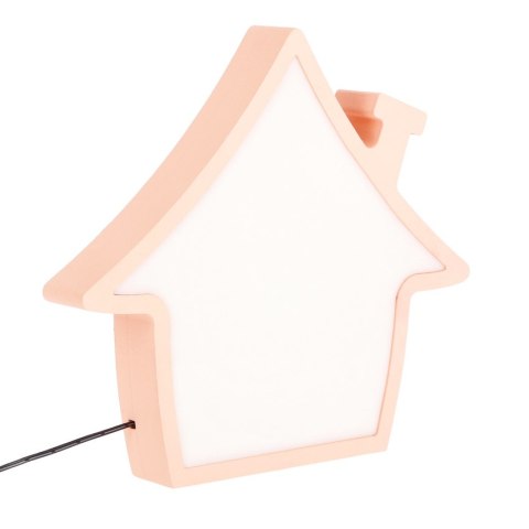 HOUSE lampka stołowa LED IQ KIDS różowy