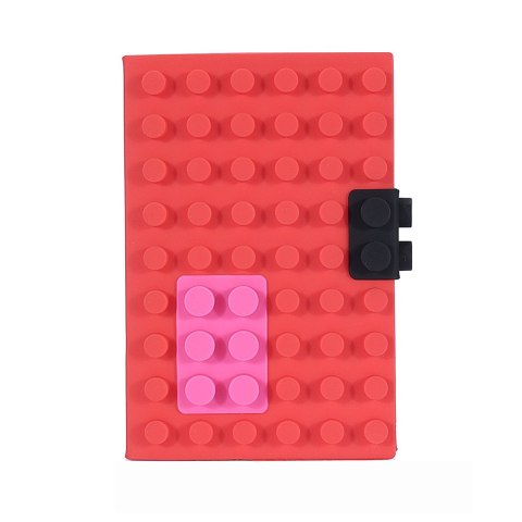 KLOCKOWY NOTES CZERWONY