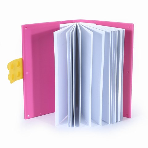 KLOCKOWY NOTES JASNY RÓŻ