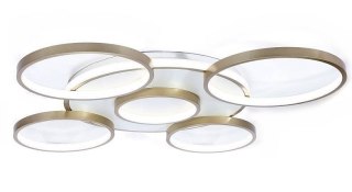 LAMPA DEKORACYJNA SUFIT 120W ZŁOTA + PILOT DL-Z03