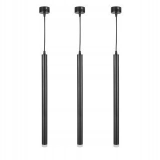 LAMPA SOPEL LED CZARNA