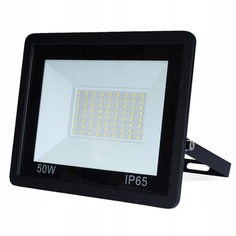 Syntron NAŚWIETLACZ HALOGEN BEZ CZUJNIKA CZARNY 50W B.ZIMNA