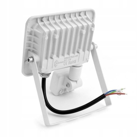 Syntron NAŚWIETLACZ Z CZUJNIKIEM RUCHU BIAŁY 20W B.NEUTRALNA 4000K