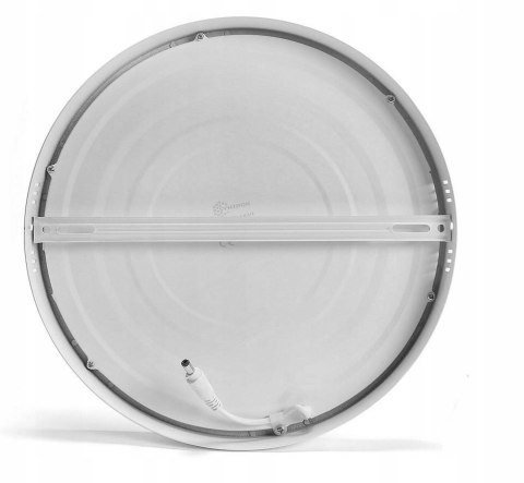 Syntron PANEL LED NATYNKOWY PLAFON SUFITOWY OKRĄGŁY 24W BIAŁY ZIMNY