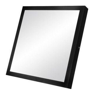 Syntron Panel led natynkowy 40x40cm czarny 36w 3000K