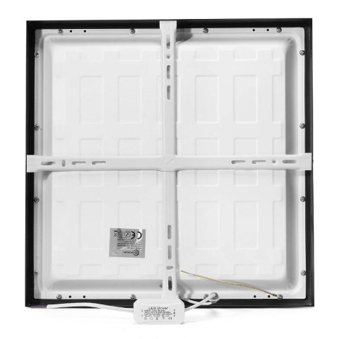 Syntron Panel led natynkowy 40x40cm czarny 36w 3000K