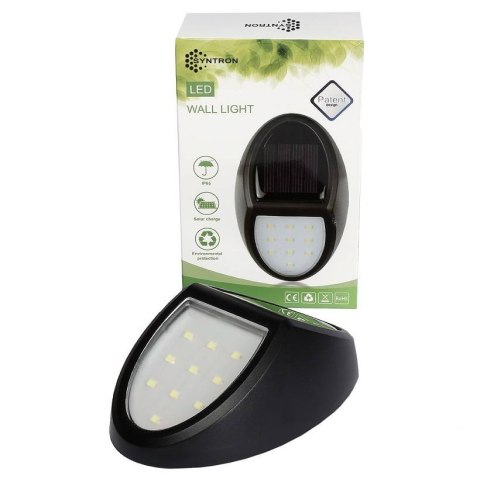 Syntron Kinkiet solarny zewnętrzny SL-870 6000K IP.65