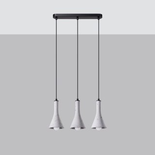 Lampa wisząca REA 3L beton