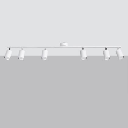 Sollux Lighting Plafon LEMMI 6L biały